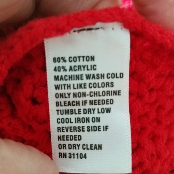 red open Knit cowl neck top sweater Crown & Ivy - Picture 14 of 15